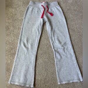 Mini Boden Girls Gray Flare Fleece Sweatpants Sz 11